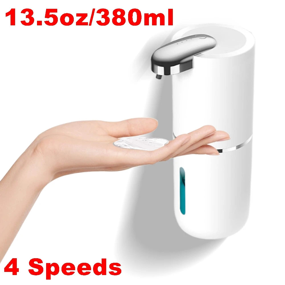 Dispensador automático de jabón PX6, dispositivo desinfectante de manos con batería de 200ML, sin contacto, impermeable, para cocina, baño y cuarto de baño