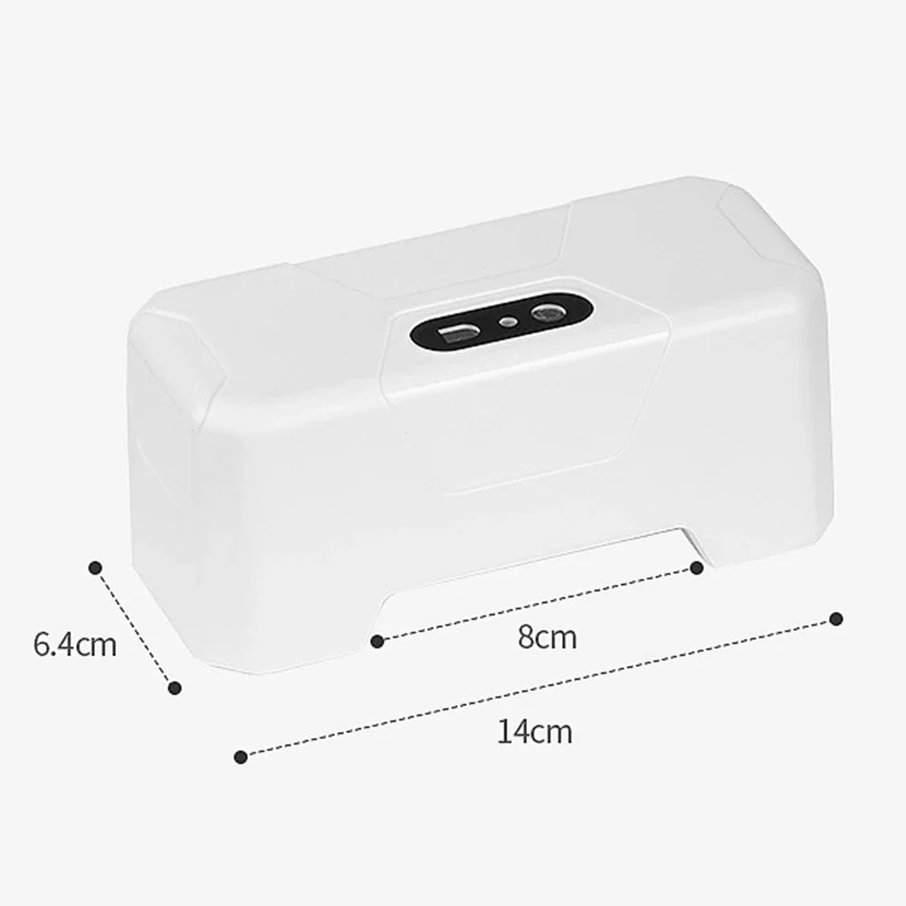 Sensor de descarga automático para inodoros sin contacto, inducción infrarroja, inodoros inteligentes, botón de Sensor de descarga a prueba de salpicaduras para Hotel