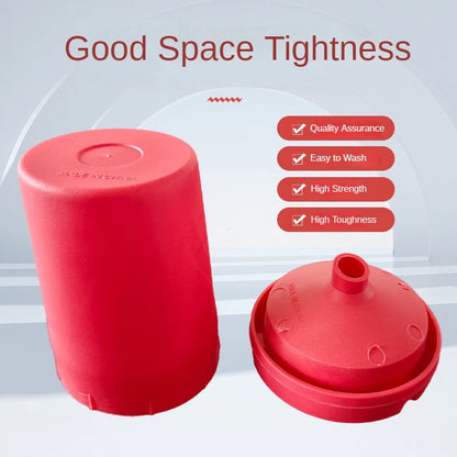 Cenicero sin humo Nuevo Cenicero automático de plástico PP Cenicero portátil para coche Ceniceros de reloj de arena Tamaño de suministro: 8*6*10,5 cm