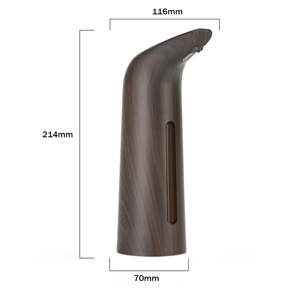 Dispensador automático de jabón PX6, dispositivo desinfectante de manos con batería de 200ML, sin contacto, impermeable, para cocina, baño y cuarto de baño