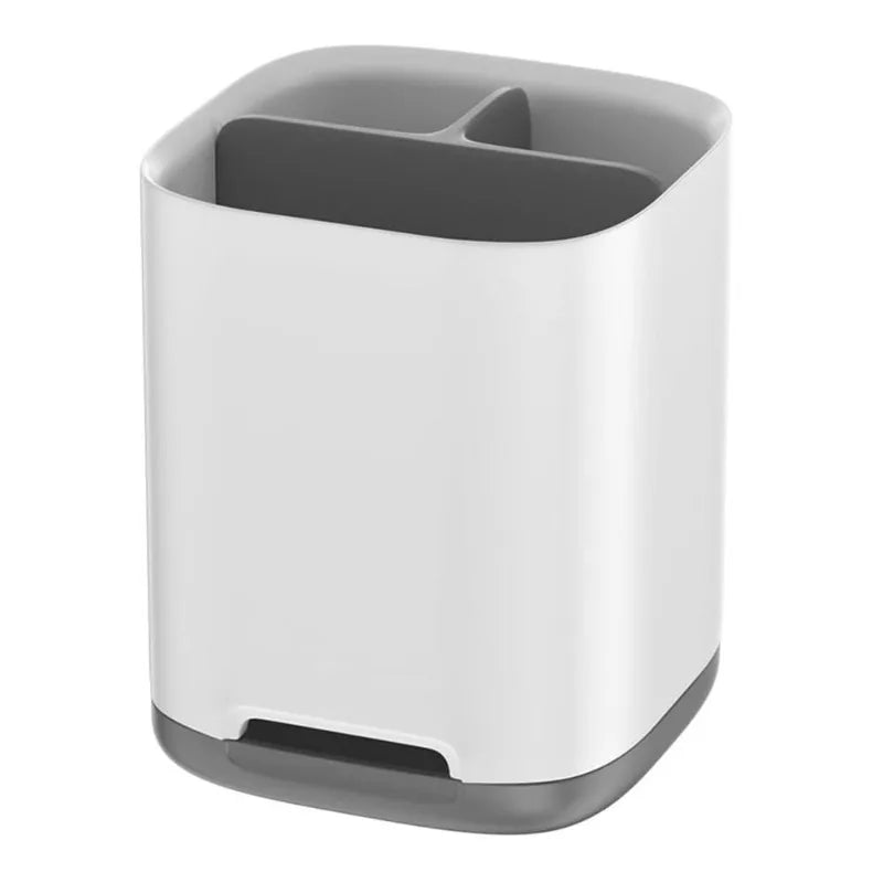 Organizador de estante de gran capacidad, soporte para cepillo de dientes eléctrico, organizador para encimera de baño, almacenamiento multifunción, carrito de ducha, 1 ud.