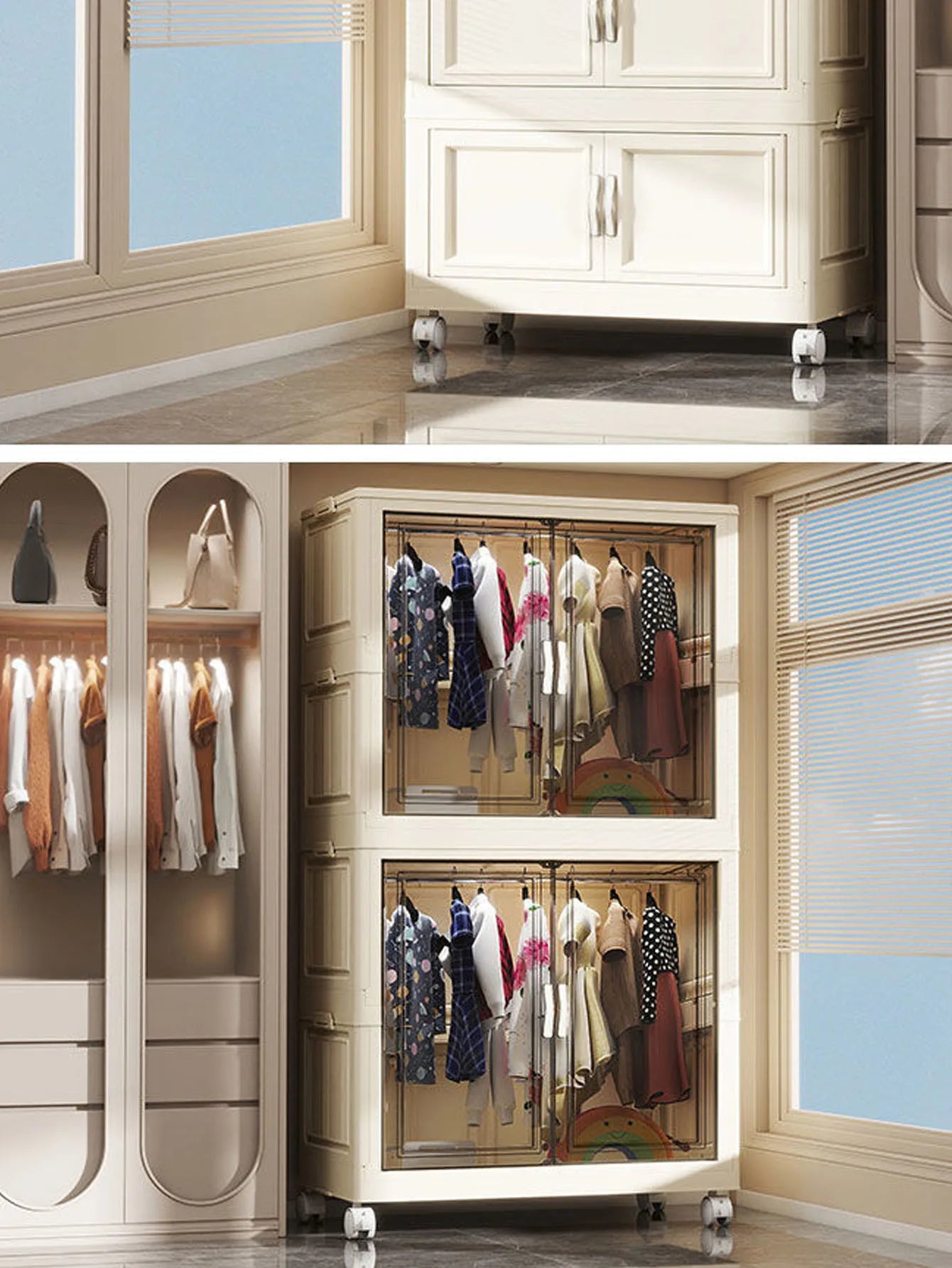 Gabinete de almacenamiento, caja de almacenamiento plegable para el hogar, sala de estar, gabinete de juguetes, estante de almacenamiento, gabinete de aperitivos, almacenamiento de cocina sin instalación