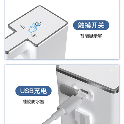 Dispensador de jabón inductivo inteligente de 4 engranajes, Sensor automático, distribuidor de espuma, generador de líquido de montaje en pared, lavadora de manos automática sin contacto