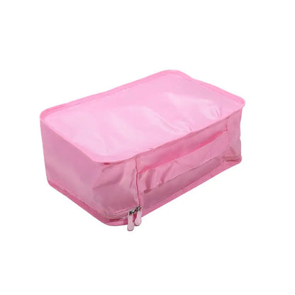 Bolsa de almacenamiento con asa de viaje, Maleta de equipaje, bolsa de malla de clasificación, organizador de ropa y zapatos, organizador de gran capacidad, 1 ud.