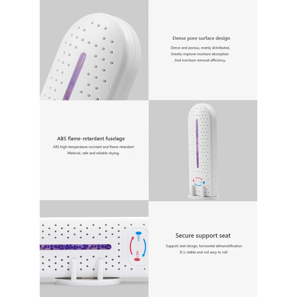 Deshumidificador eléctrico de secado rápido, secador de ropa, absorbente de humedad, deshumidificador para el hogar, dormitorio, oficina y cocina, 3-1 piezas