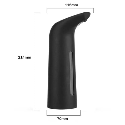 Dispensador automático de jabón PX6, dispositivo desinfectante de manos con batería de 200ML, sin contacto, impermeable, para cocina, baño y cuarto de baño