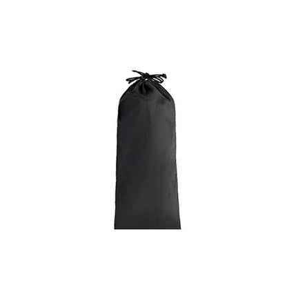 StoBag 10/5 Uds. Bolsas largas de nailon negro con cordón impermeable a prueba de polvo paraguas almacenamiento de embalaje bolsa organizadora de viaje reutilizable