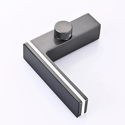 Grifo de lavabo de baño con pantalla Digital, LED inteligente, montado en cubierta de latón, grúa de lavabo, mezclador de agua fría y caliente, grifo de tocador para fregadero