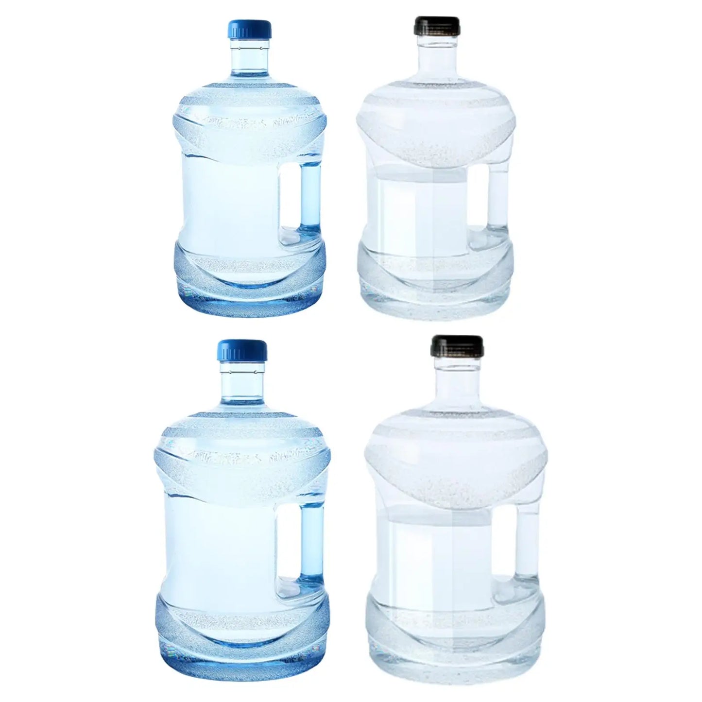 Botella dispensadora de agua de gran capacidad, recipiente redondo reutilizable, barril de agua para acampar, juego de té, accesorios de cocina