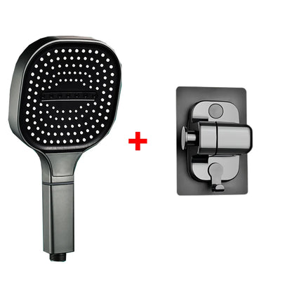 Cabezal de ducha de alta presión con Panel grande de 13CM con filtro, 3 modos, boquilla de lluvia con pulverizador de gran flujo, cabezal de ducha cuadrado para baño