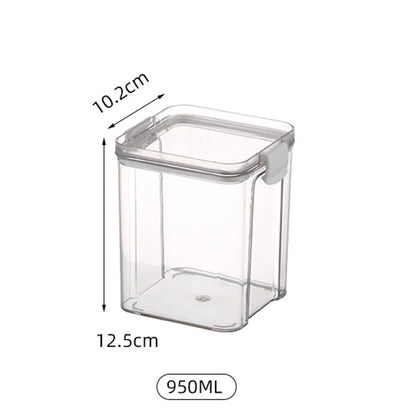 Tarro de grano para cocina, contenedor sellado, caja de mantenimiento fresco de alimentos, refrigerador, organizador, impermeable, duradero, sellado, gran capacidad, 1 ud.