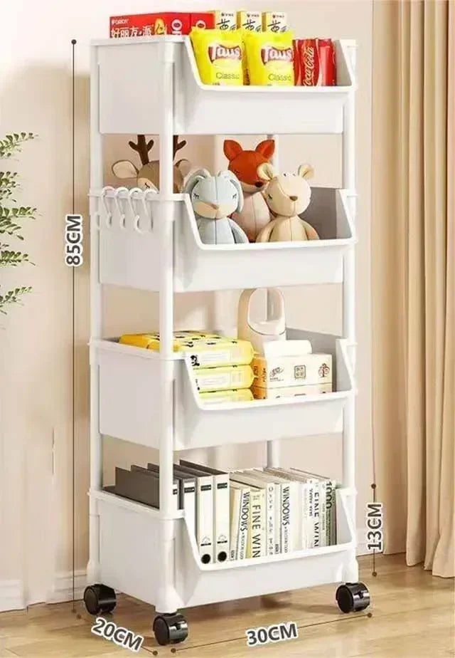 Nuevo carrito de almacenamiento de cocina, estantería con hendidura, gabinete de almacenamiento, baño, sala de estar, organizador para el hogar, estante, esquina de cocina estrecha