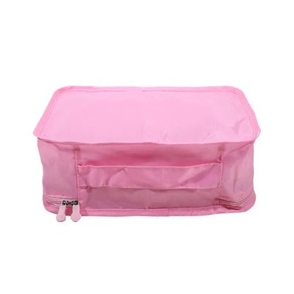 Bolsa de almacenamiento con asa de viaje, Maleta de equipaje, bolsa de malla de clasificación, organizador de ropa y zapatos, organizador de gran capacidad, 1 ud.