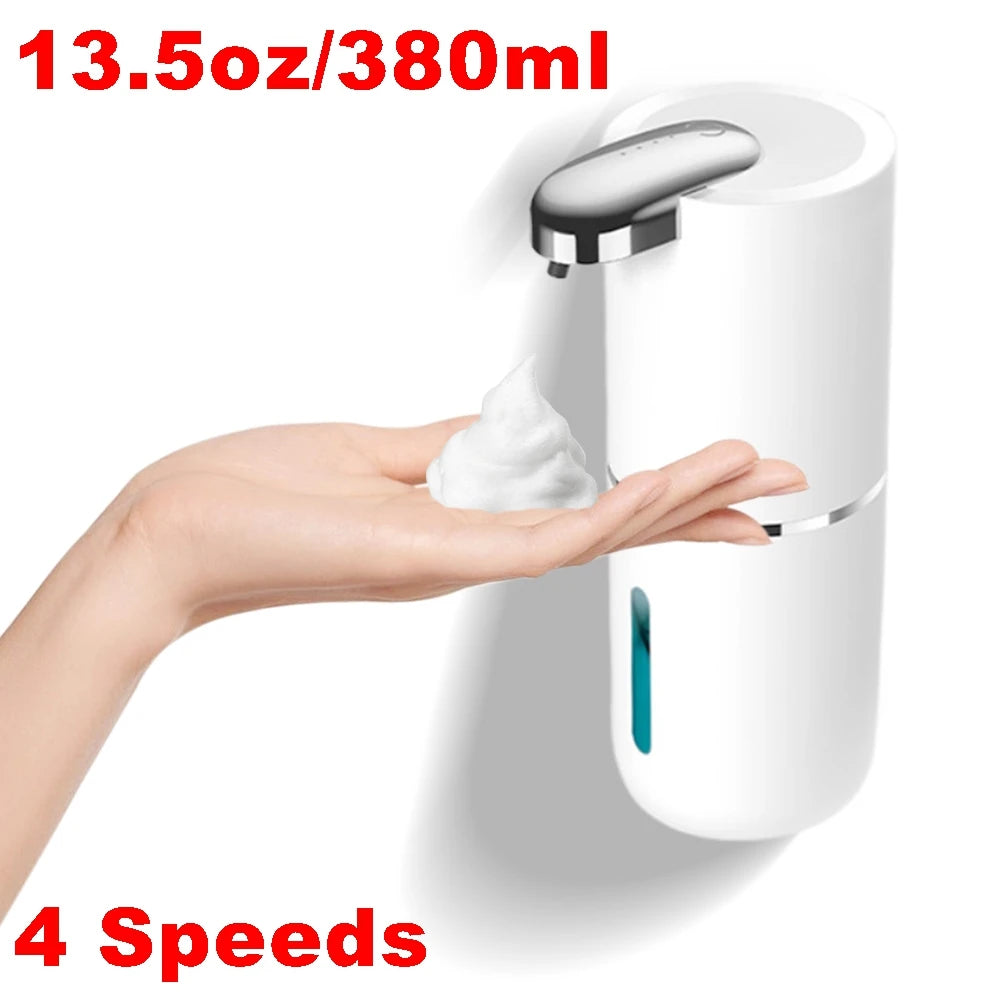 Dispensador automático de jabón PX6, dispositivo desinfectante de manos con batería de 200ML, sin contacto, impermeable, para cocina, baño y cuarto de baño