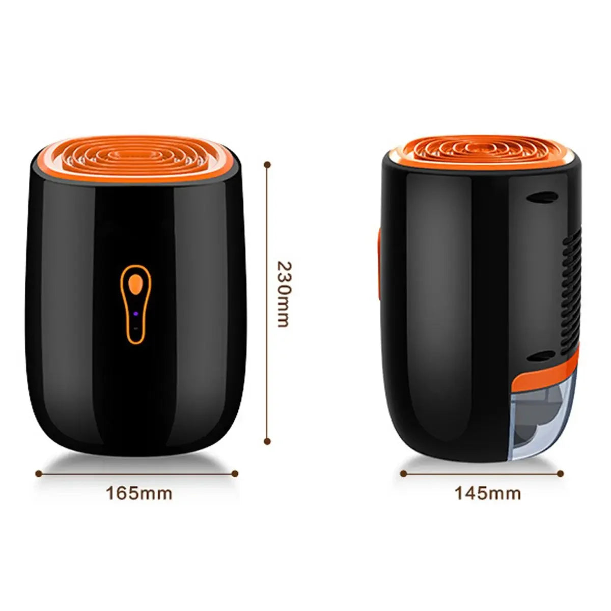 TINSOL nuevo deshumidificador de aire secador portátil de 800ml purificación de poco ruido unidad de limpieza antimol secador de aire portátil humedad