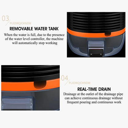 TINSOL nuevo deshumidificador de aire secador portátil de 800ml purificación de poco ruido unidad de limpieza antimol secador de aire portátil humedad