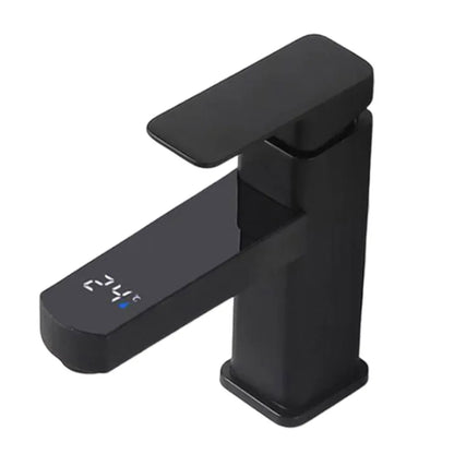 Grifo digital de temperatura inteligente con pantalla LED para un control preciso de la temperatura del agua en el baño y la cocina