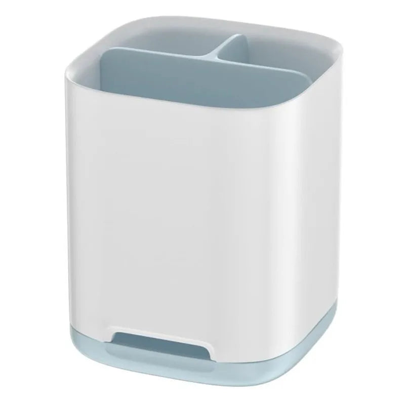 Organizador de estante de gran capacidad, soporte para cepillo de dientes eléctrico, organizador para encimera de baño, almacenamiento multifunción, carrito de ducha, 1 ud.