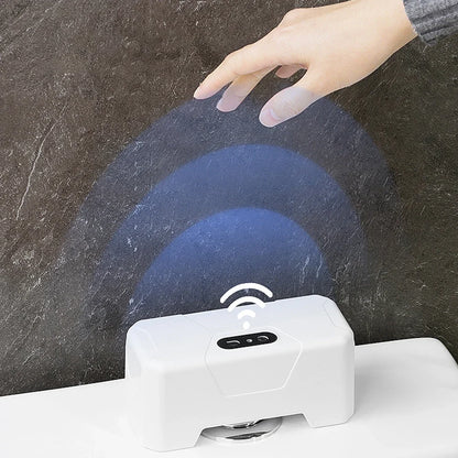 Sensor de descarga automático para inodoros sin contacto, inducción infrarroja, inodoros inteligentes, botón de Sensor de descarga a prueba de salpicaduras para Hotel