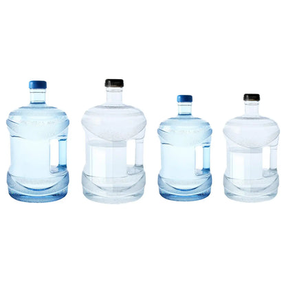 Botella dispensadora de agua de gran capacidad, recipiente redondo reutilizable, barril de agua para acampar, juego de té, accesorios de cocina