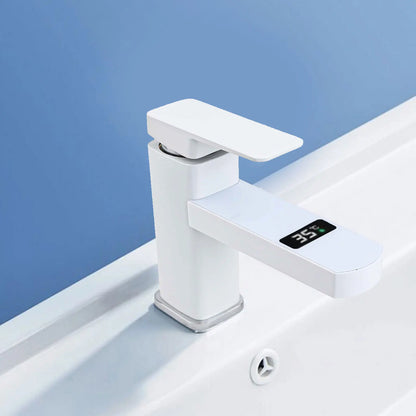 Grifo digital de temperatura inteligente con pantalla LED para un control preciso de la temperatura del agua en el baño y la cocina