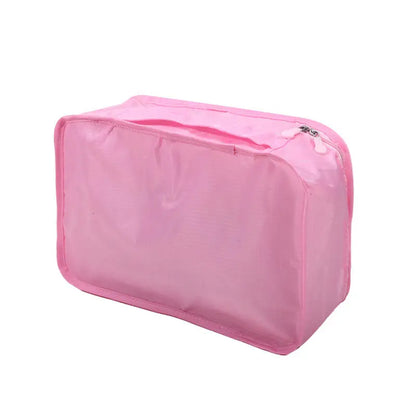 Bolsa de almacenamiento con asa de viaje, Maleta de equipaje, bolsa de malla de clasificación, organizador de ropa y zapatos, organizador de gran capacidad, 1 ud.